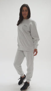 Essential Oversized Cuffed Jogger - Grey