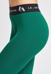 Signature High Waisted Leggings Multi-Pack: Black & Green