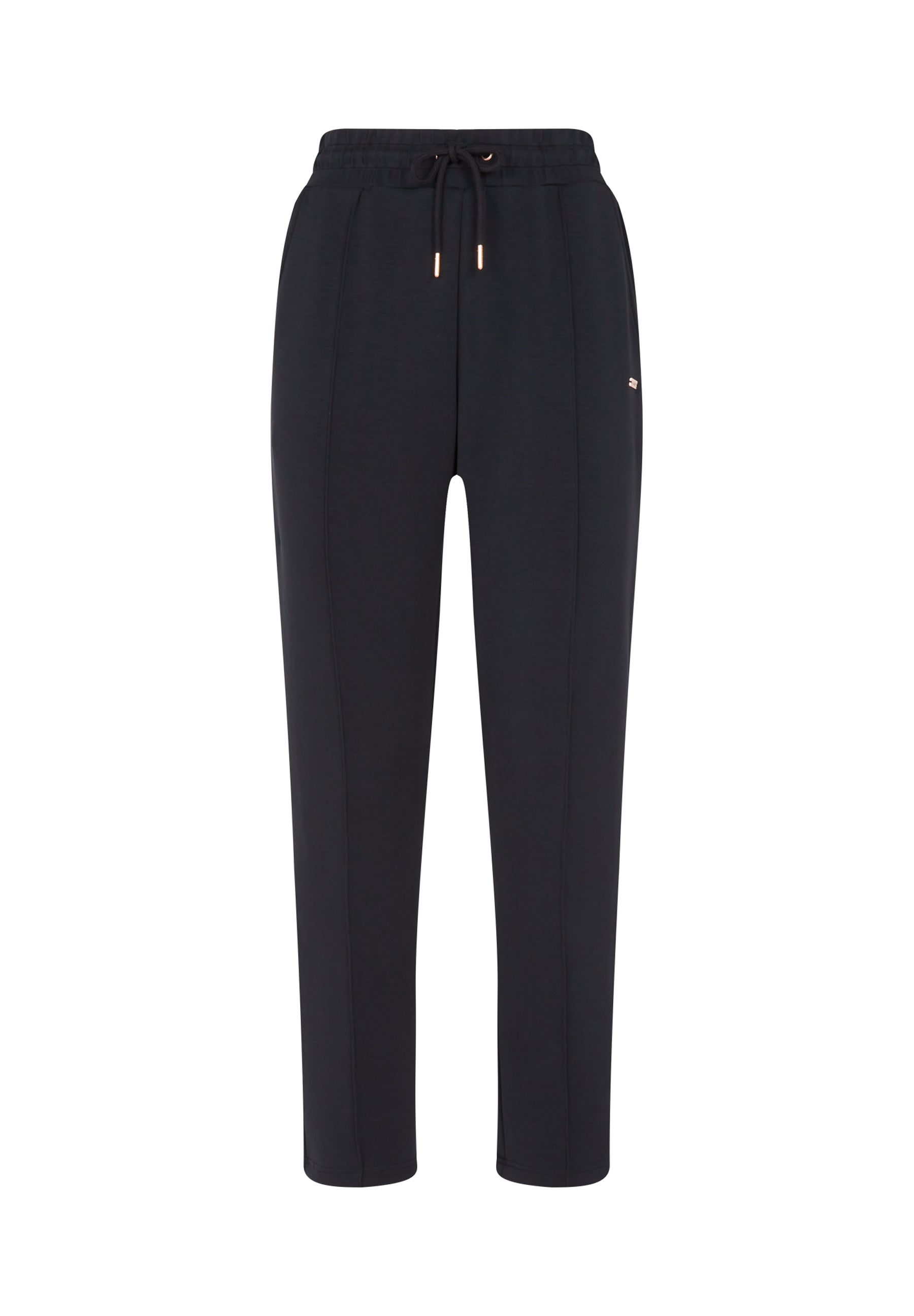 Lux Wide Leg Trousers-Black