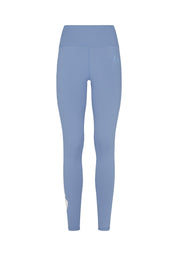 Performance Full Length High Waisted Leggings-Cornflour Blue