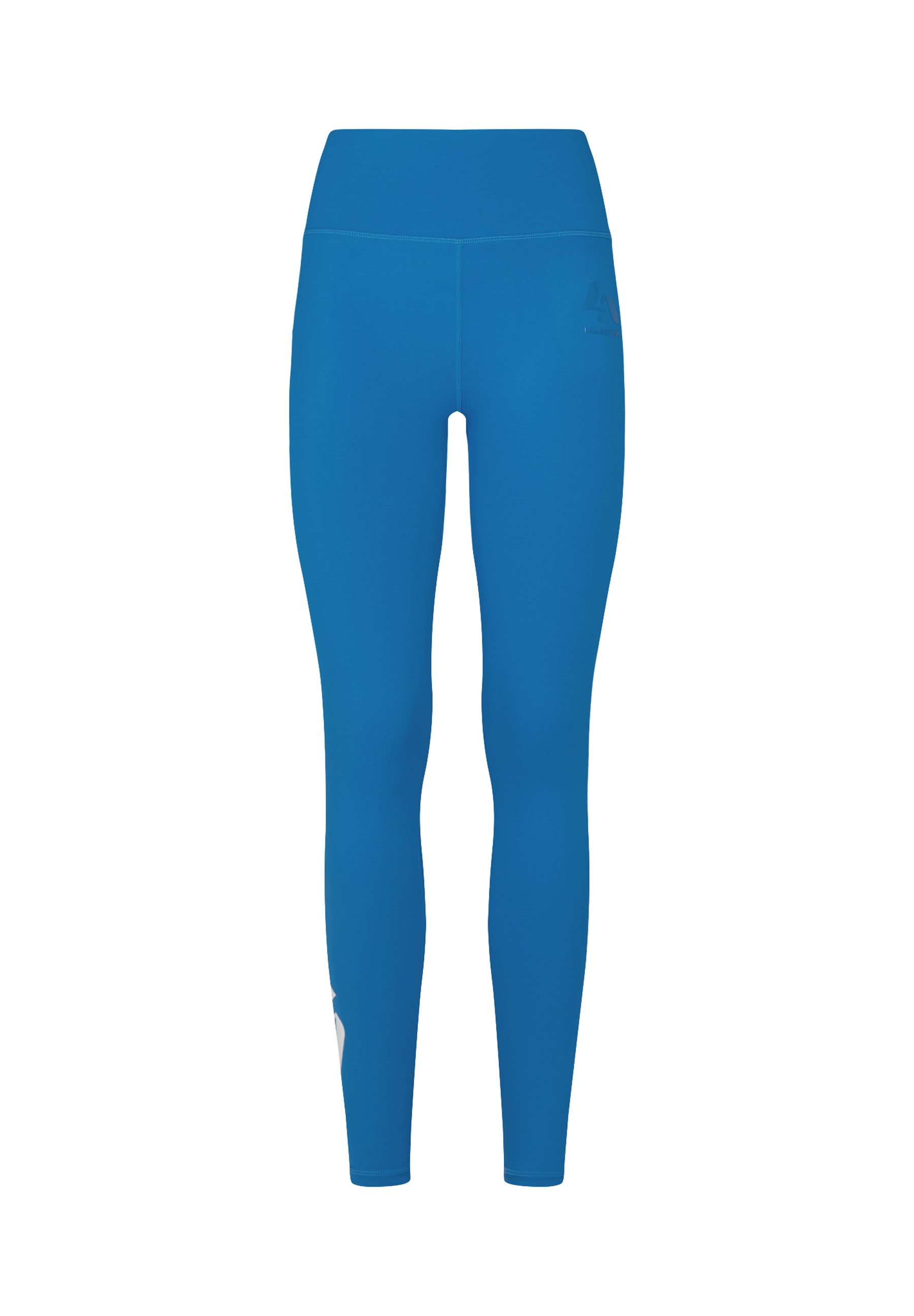 Performance Full Length High Waisted Leggings-Sapphire Blue