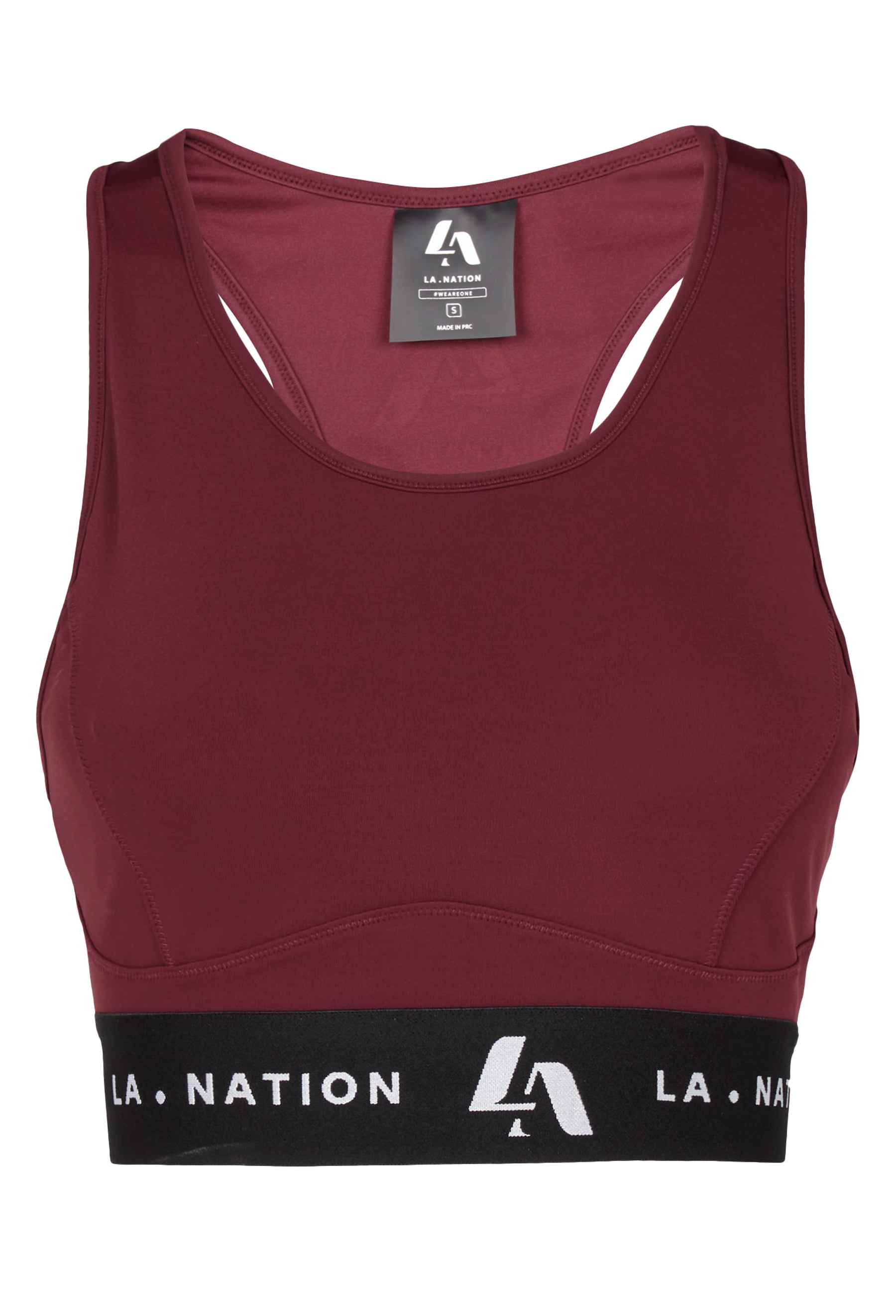 Signature Padded Sports Bra-Plum Purple