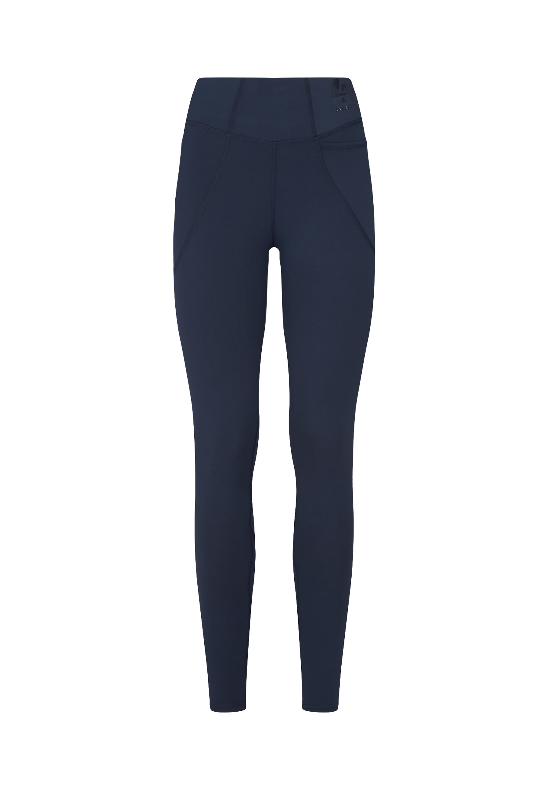 Ultra High Waisted Full Length Gym Leggings-Navy