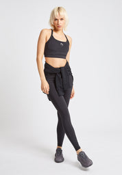 Yoga Gym Leggings-Black